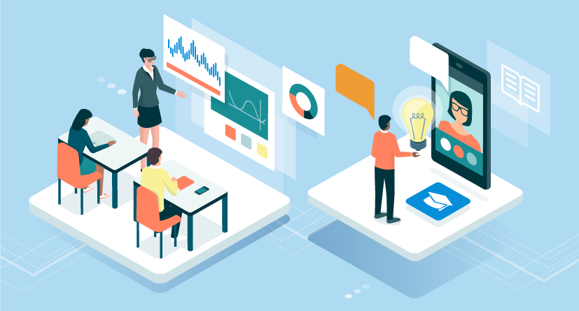 Remote Registration for Asynchronous Learning